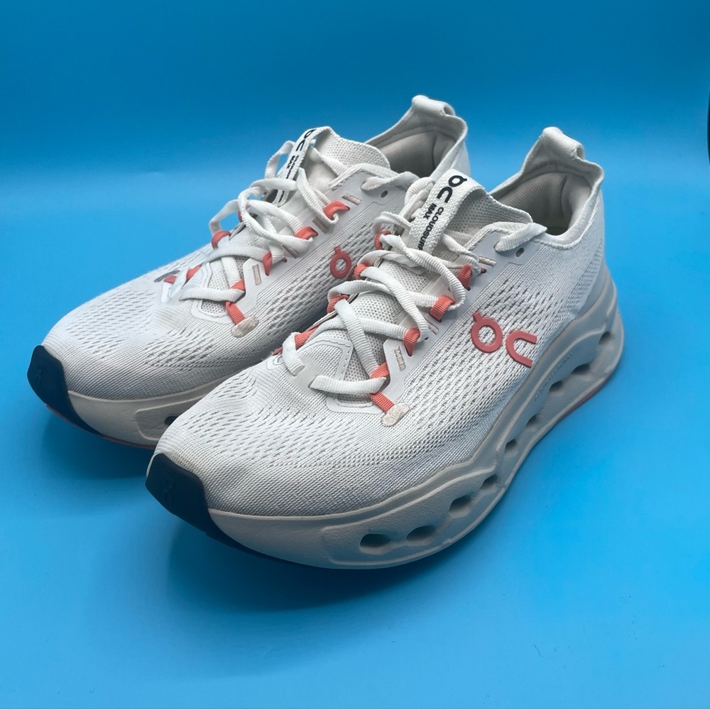 ON Running Brand Cloud Cloudsurfer MAX Orange/Whi… - image 4